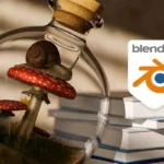 استفاده از نرم افزار Blender در سرویس ابری، طرحی طراحی شده با نرم افزار بلندر